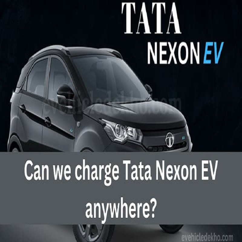 Can we charge Tata Nexon EV anywhere?